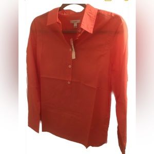J Crew summer weight long sleeve cotton shirt